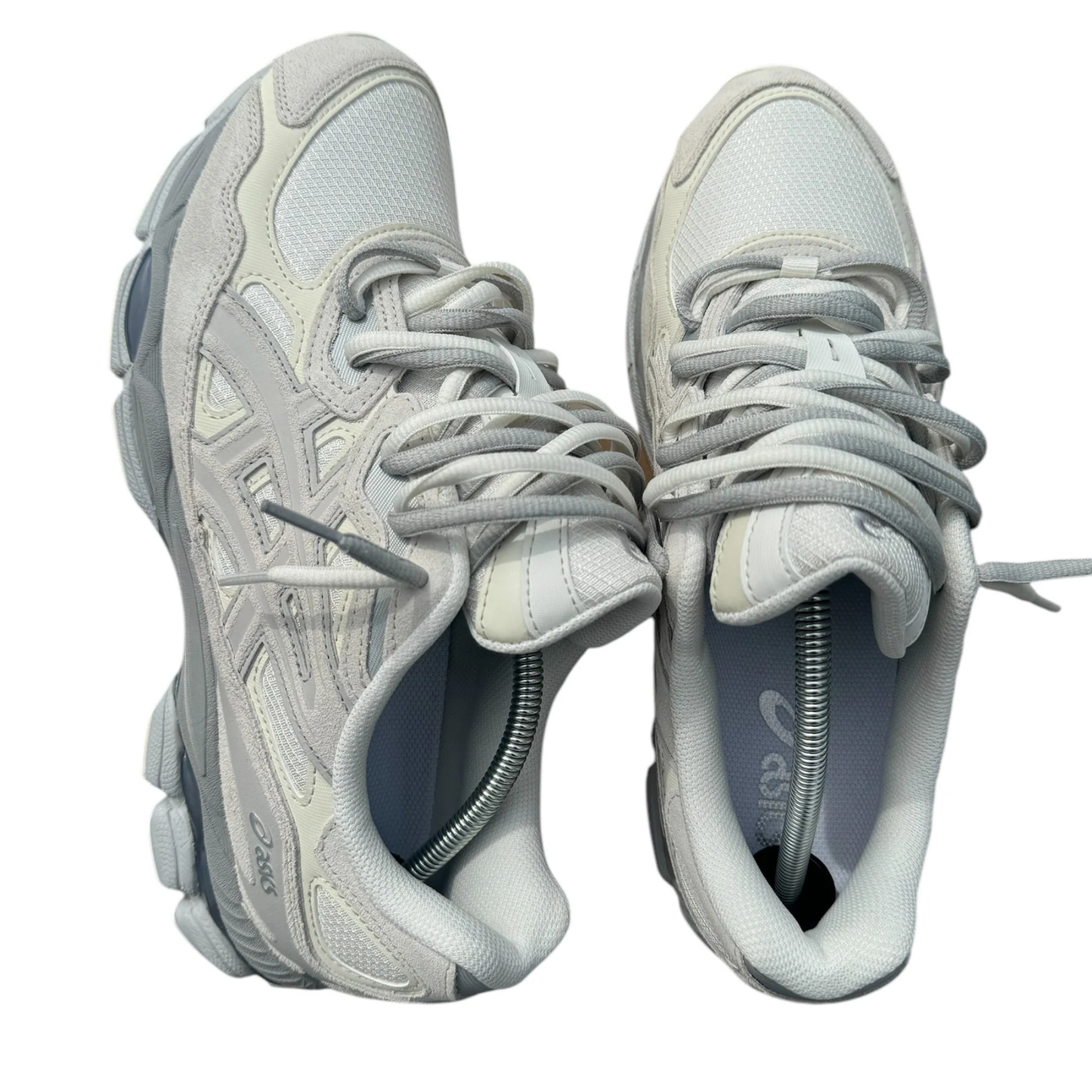 Sneakersy Gel Szaro/Białe